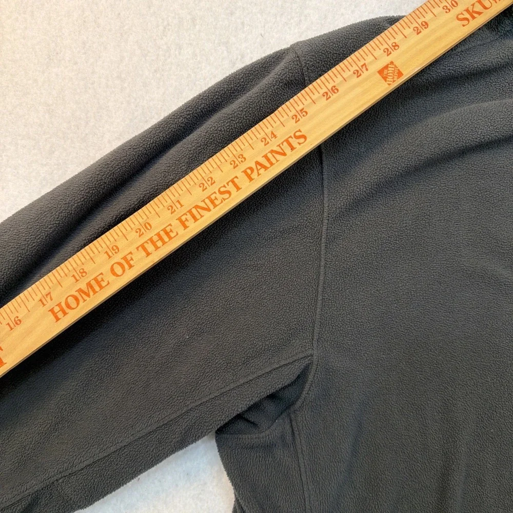 The North Face Jacket Mens Size XXL Gray WindWall Fleece Full Zip Outdoor